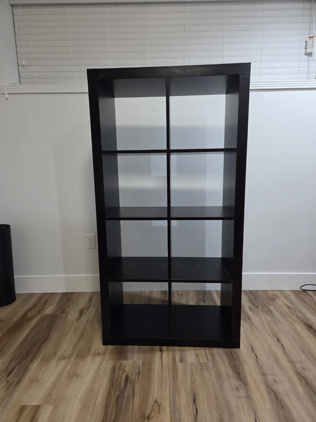 IKEA KALLAX Shelf Unit - Black-Brown