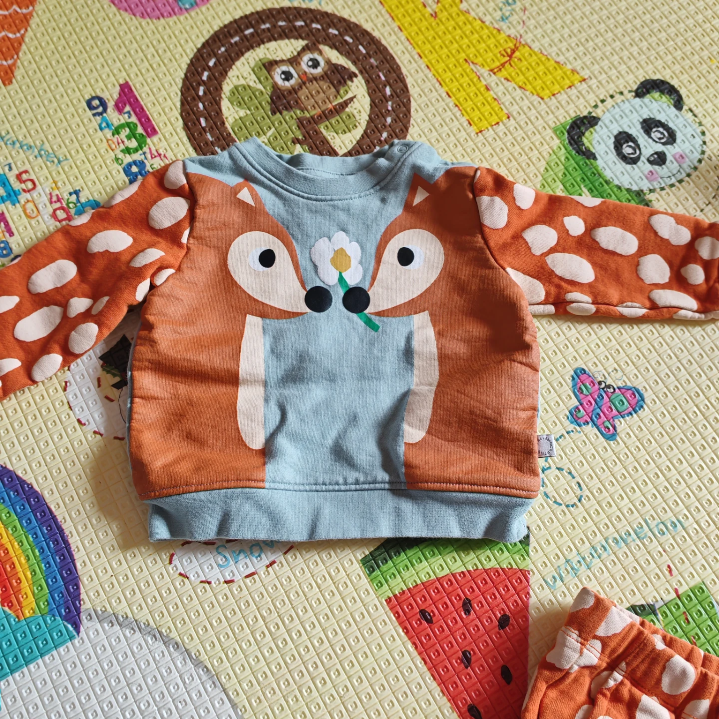 Stella McCartney Kids deer-print tracksuit set - photo 4