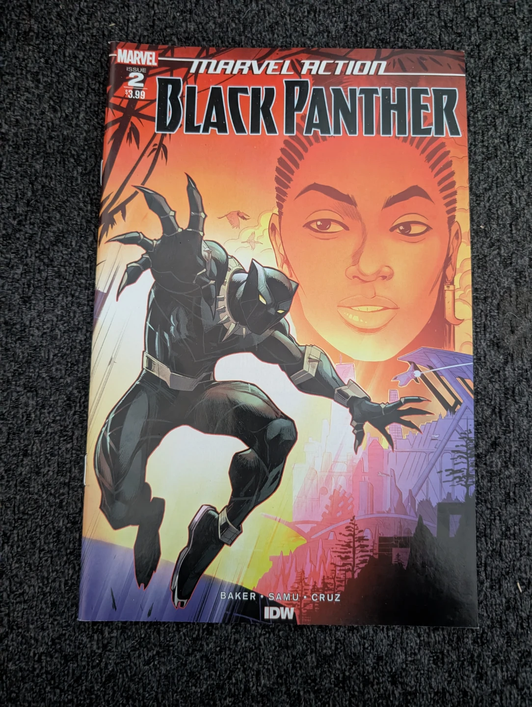 Marvel Action Black Panther Comic Books Issues 2, 3, 4, 5, 6