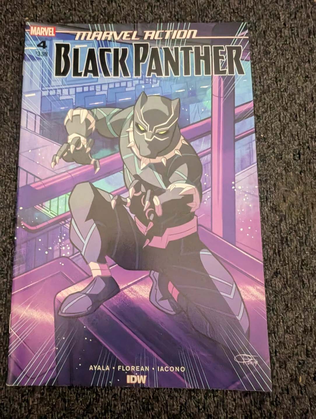Marvel Action Black Panther Comic Books Issues 2, 3, 4, 5, 6 - photo 3