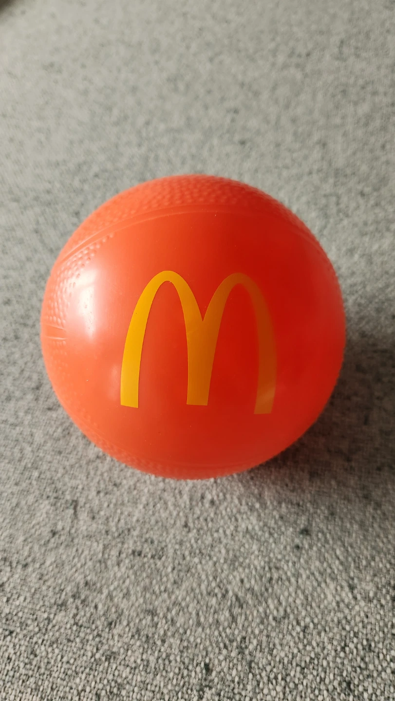 McDonald's Mini Vinyl Basketball (4.25")