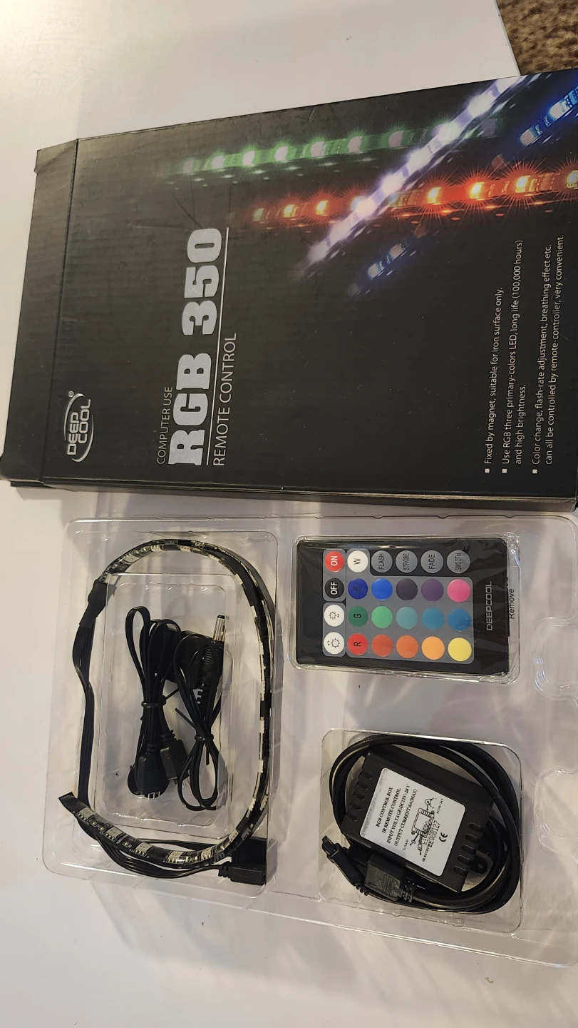 DeepCool RGB 350 Computer Lighting Strips - photo 2
