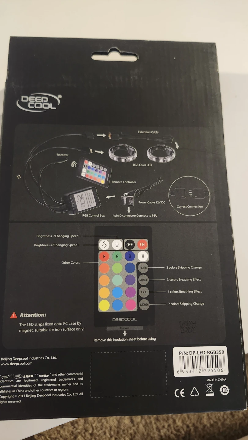 DeepCool RGB 350 Computer Lighting Strips - photo 3