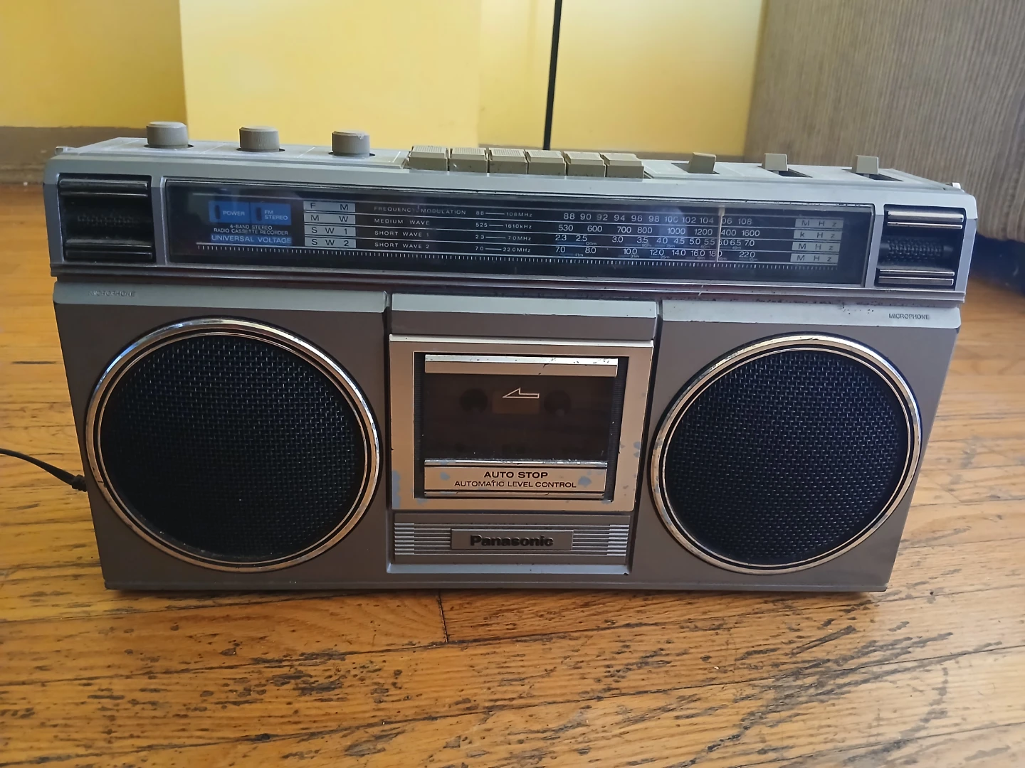 Panasonic Boombox with Cassette Player - photo 2