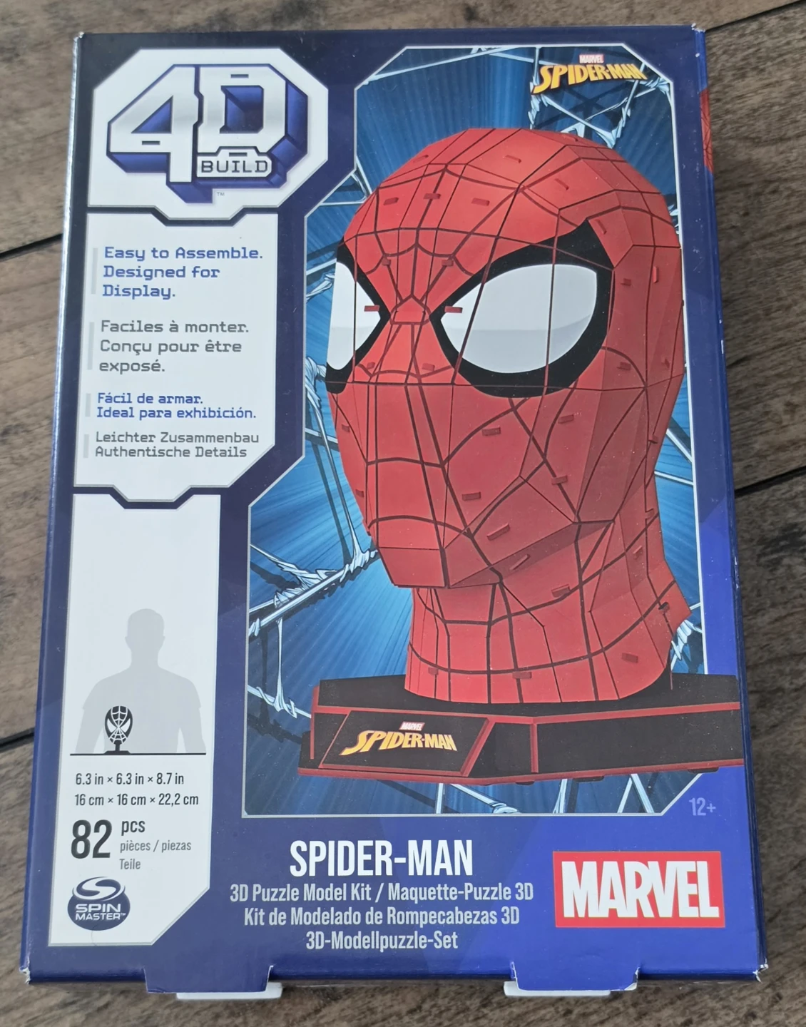 NEW! Spider-Man 4D Build 3D Puzzle Model Kit