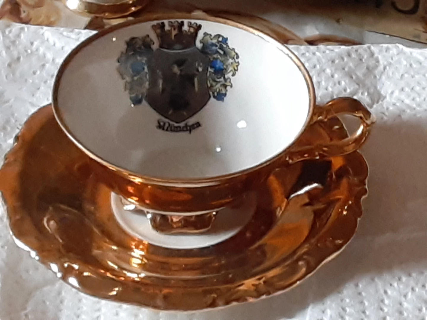 Bavaria Waldershof Teacup and Saucer Set