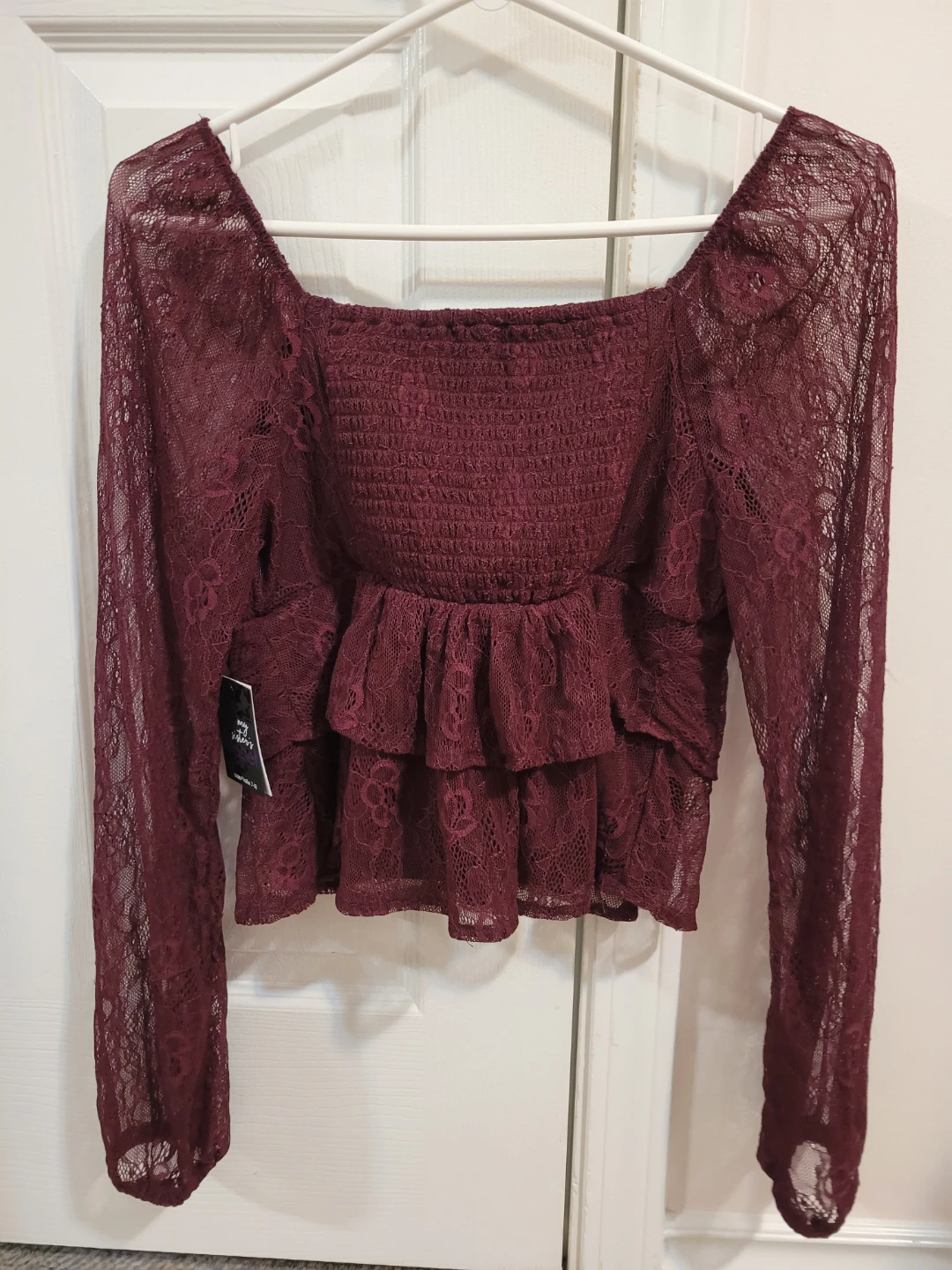 Lace Crop Top - photo 3