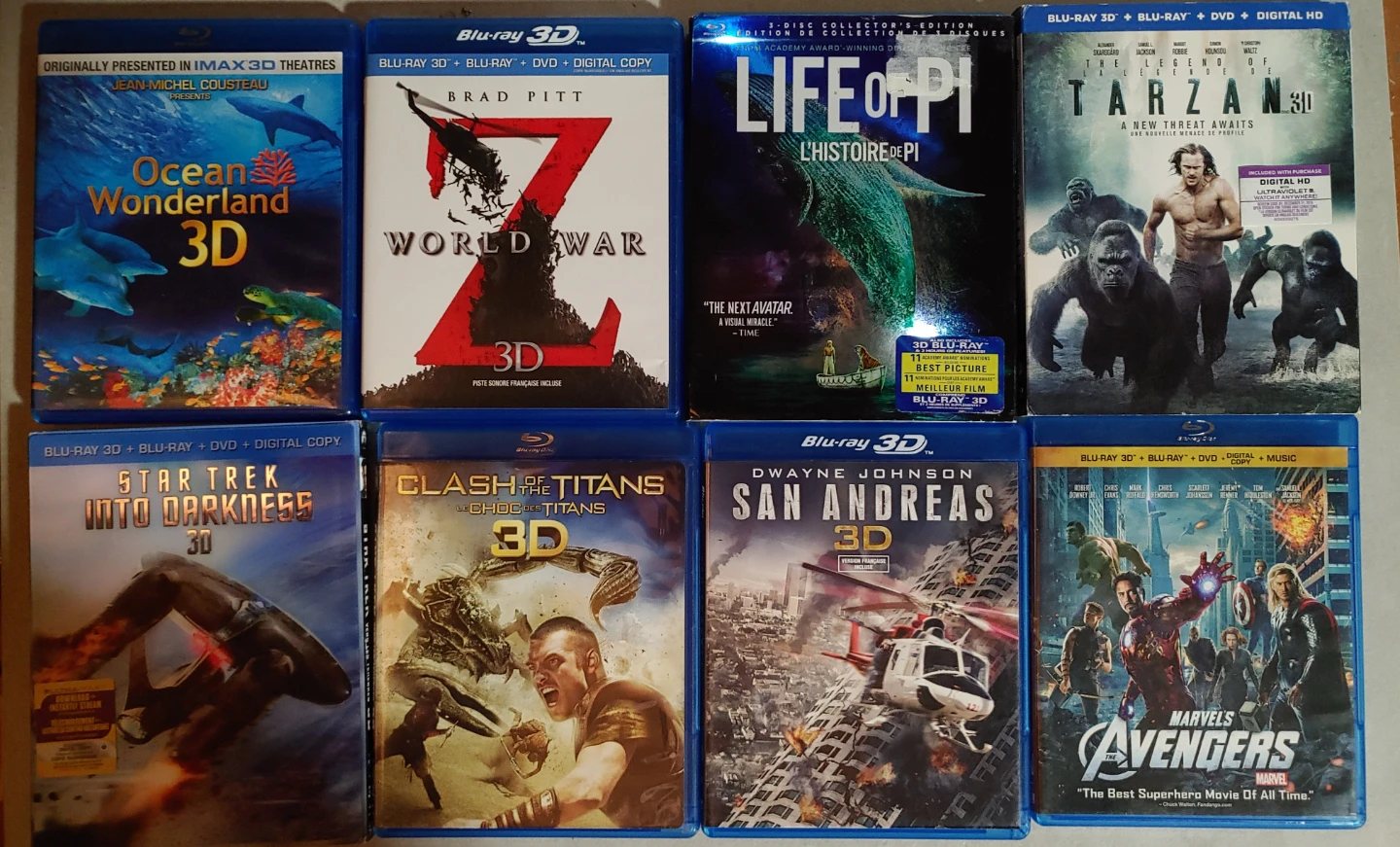 3D & 4K Blu Rays for Trade or Sale - photo 2