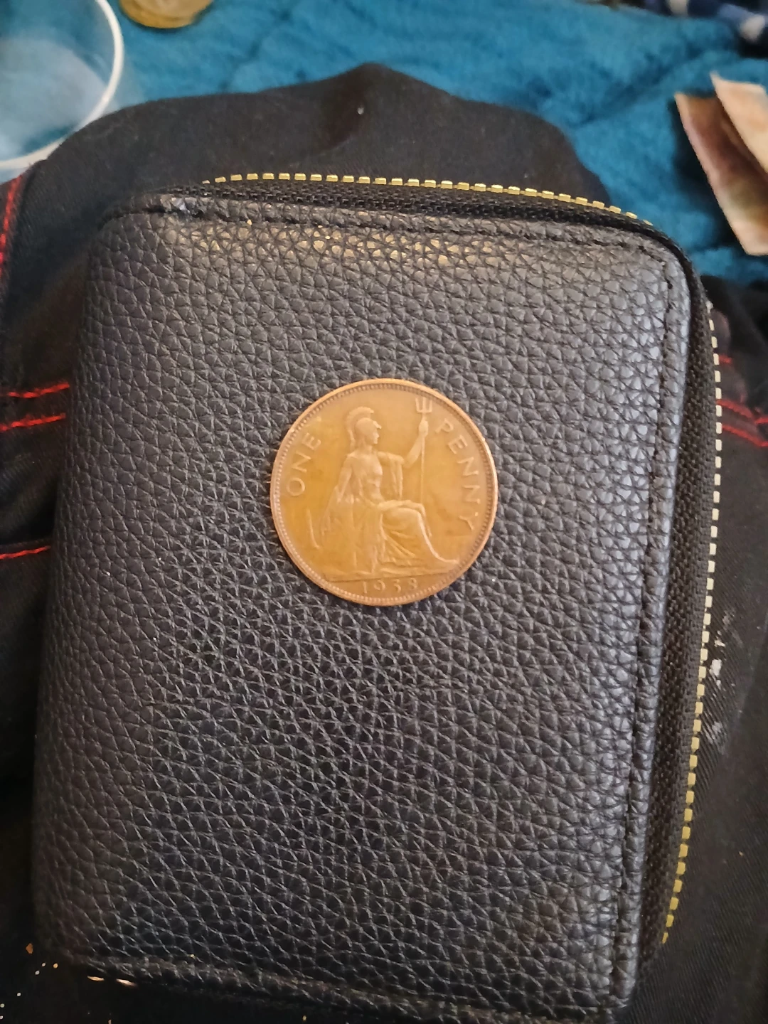 1959 One Penny Coin - King George VI