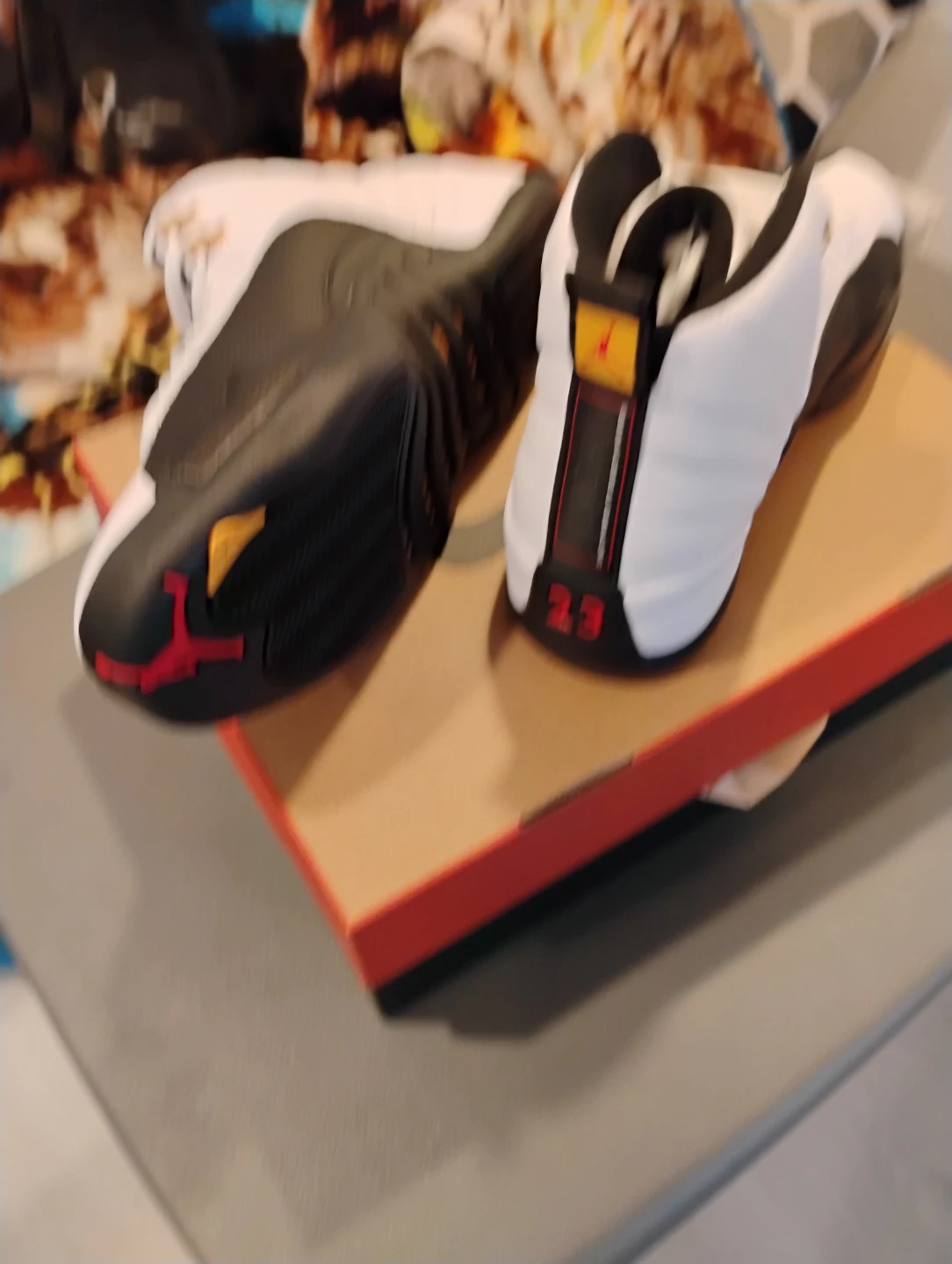Air Jordan 12 Retro 'Taxi' Sneakers - photo 2