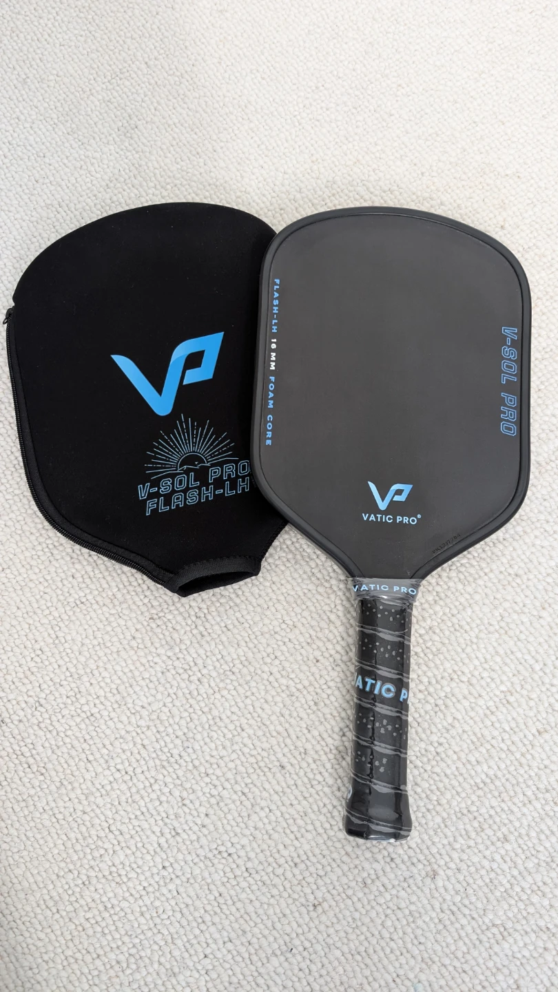 New Vatic Pro V-SOL PRO FLASH-LH Pickleball Paddle