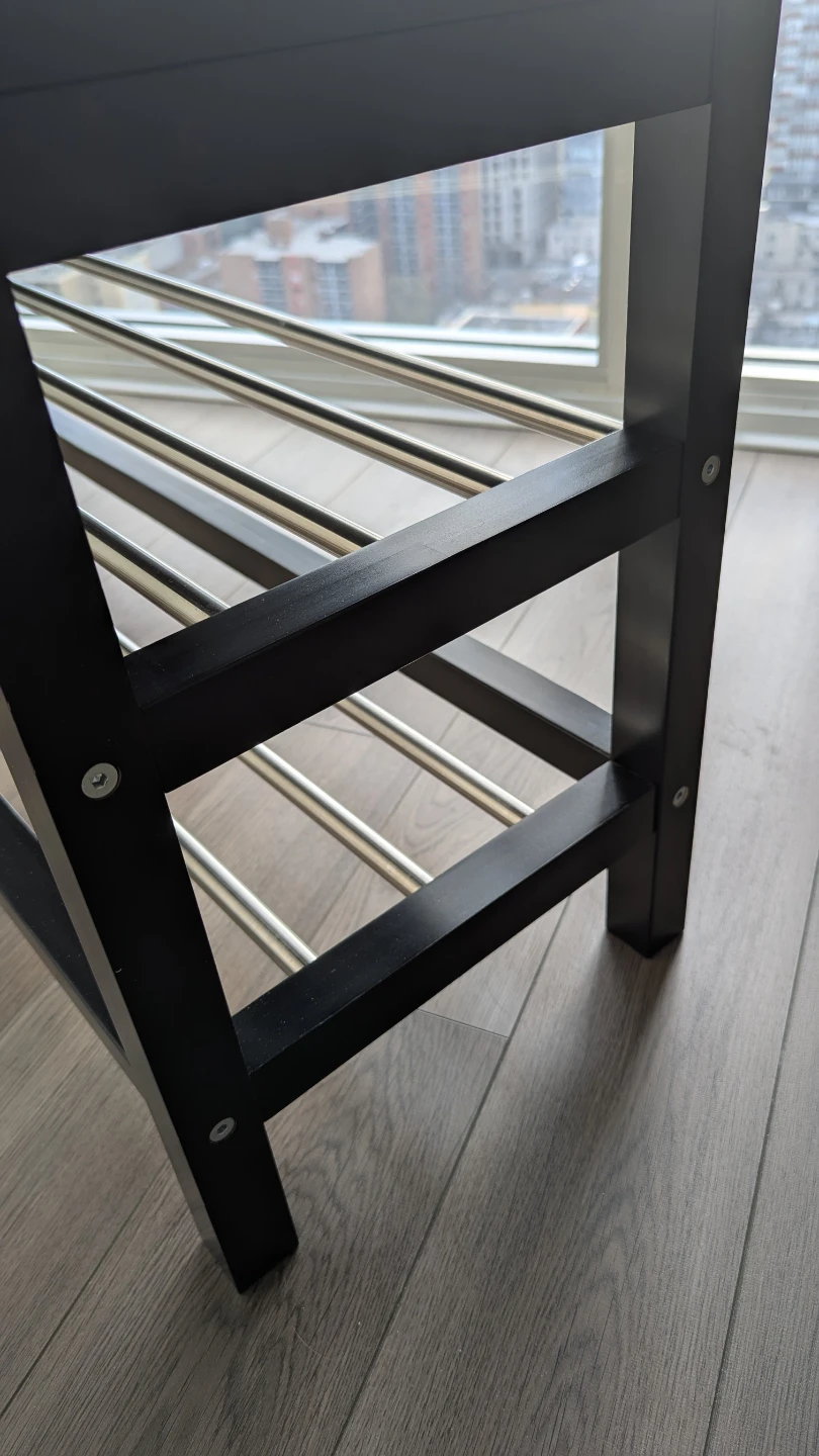 IKEA TJUSIG Bench with Shoe Storage - photo 3