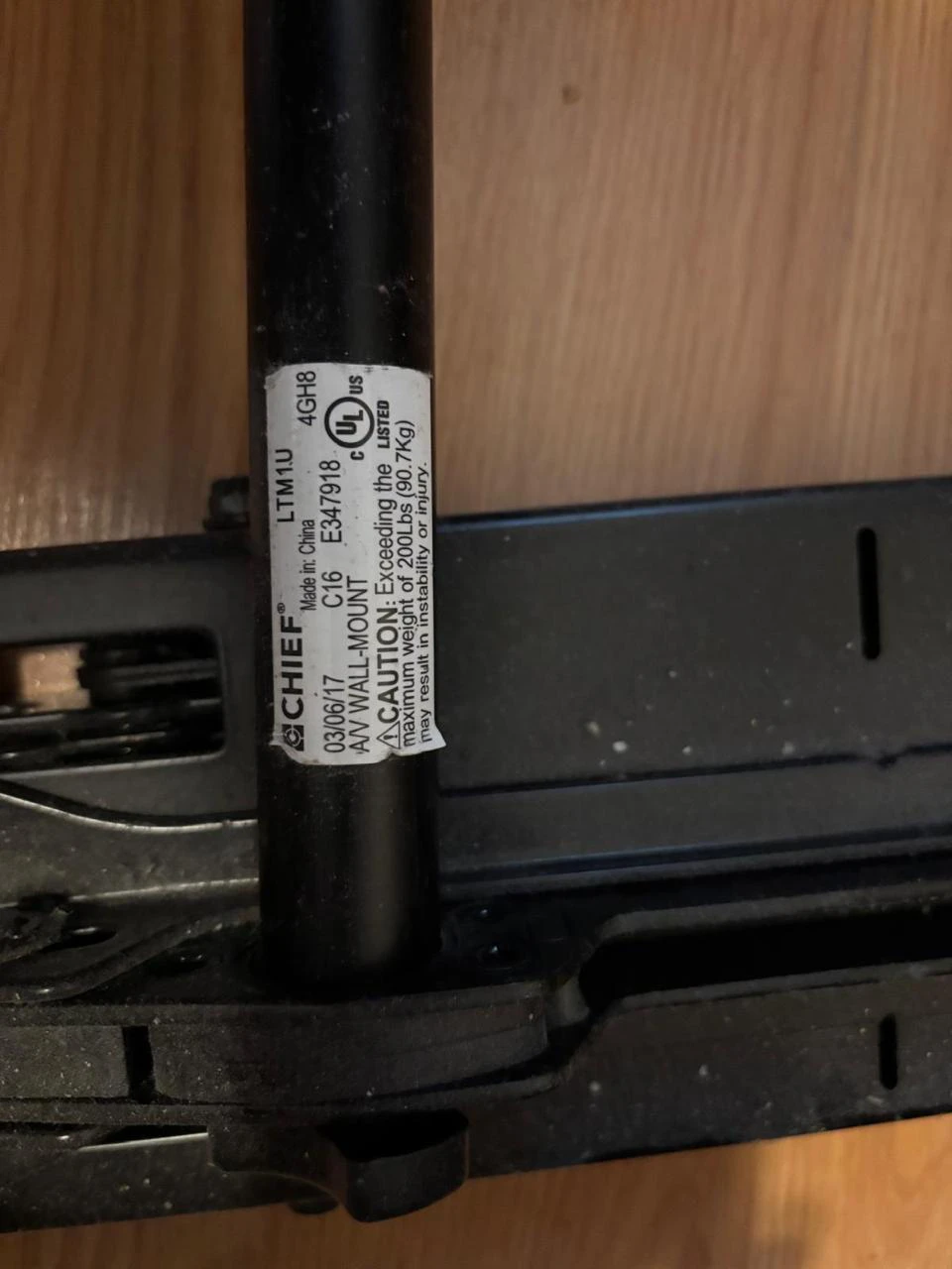 CHIEF LTM1U AV Wall Mount - photo 3