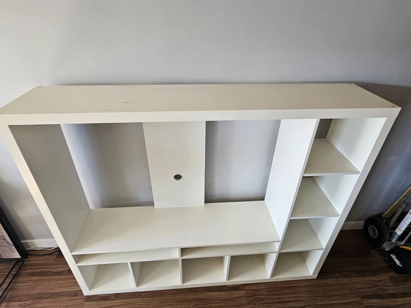 IKEA Media (TV) Console Unit with Shelving - photo 3
