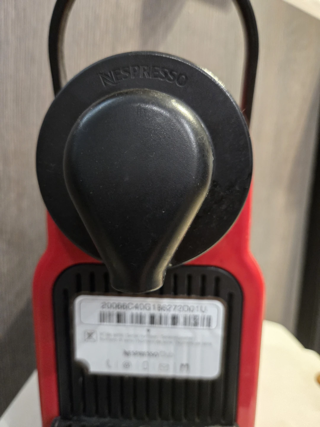 Nespresso Essenza Mini Coffee Machine - Red - photo 2