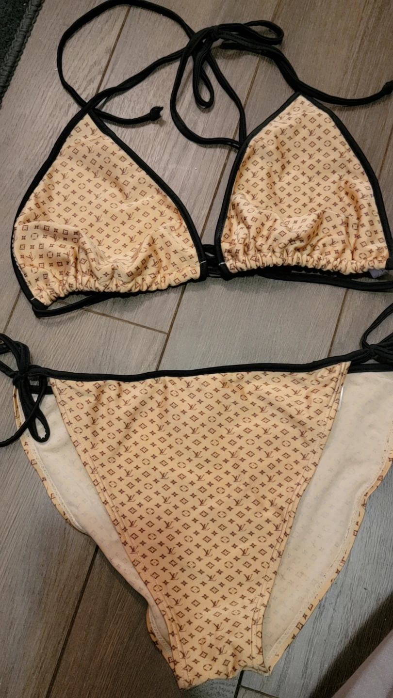 Louis Vuitton Monogram string Bikini
