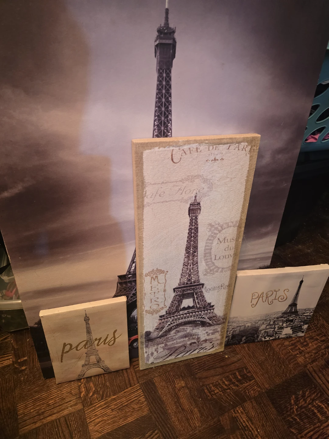 Set of 3 Eiffel Tower Wall Art Prints - photo 2