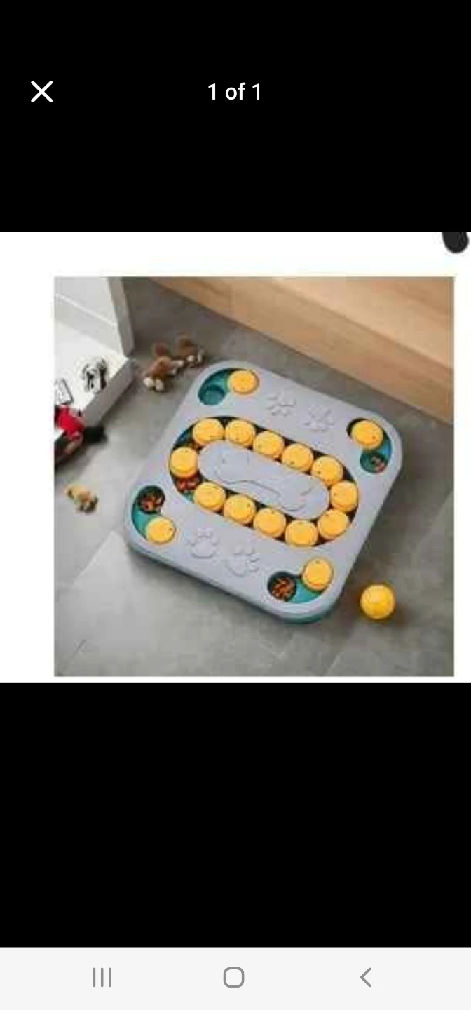 Interactive Dog Puzzle Feeder Toy