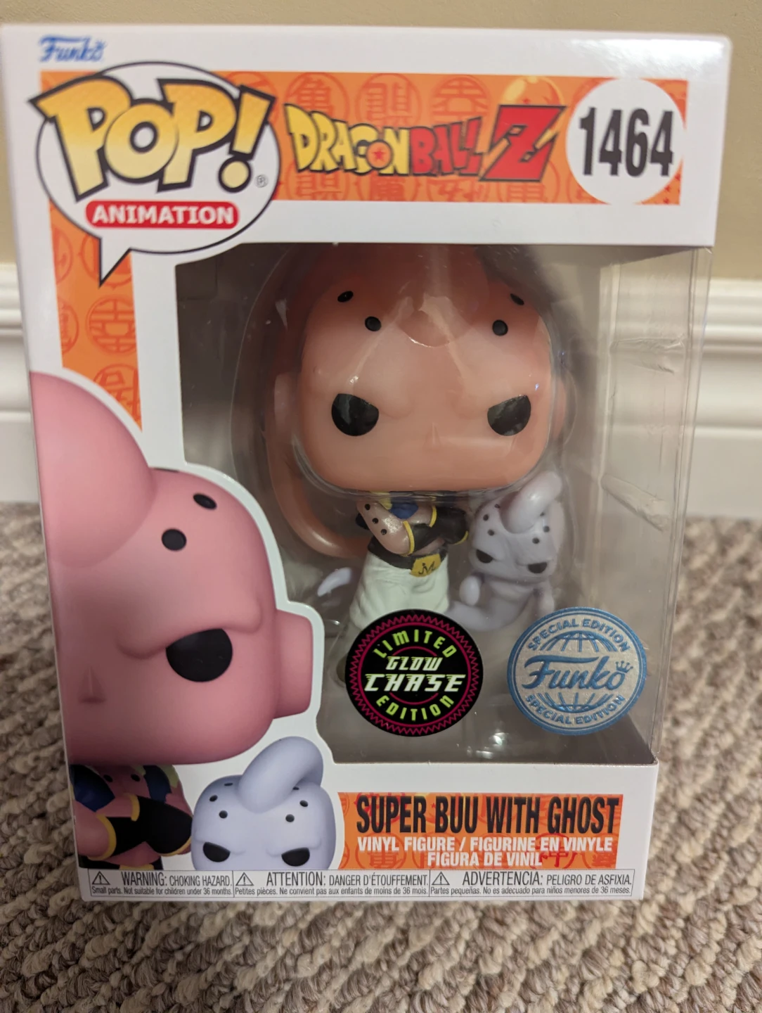 Pop Funko Super Boo with Ghost chase