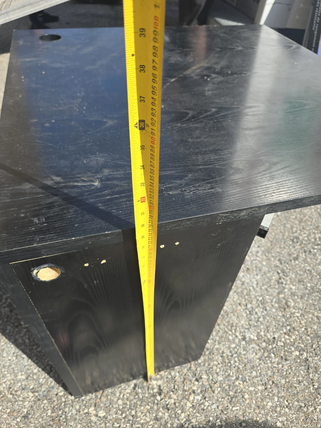 Black Corner Desk - photo 2