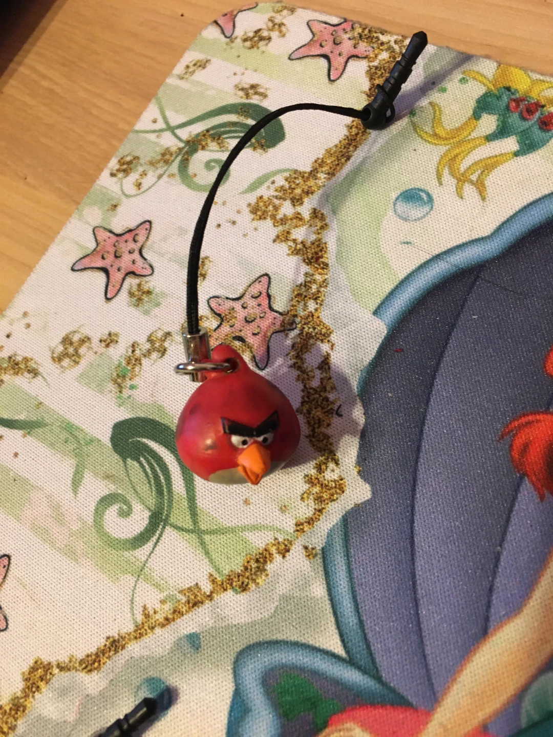 Angry Birds Red Bird Dust Plug Charm