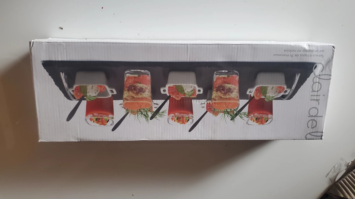 Clair de Lune 9-Piece Ice Cream Serving Set - photo 2
