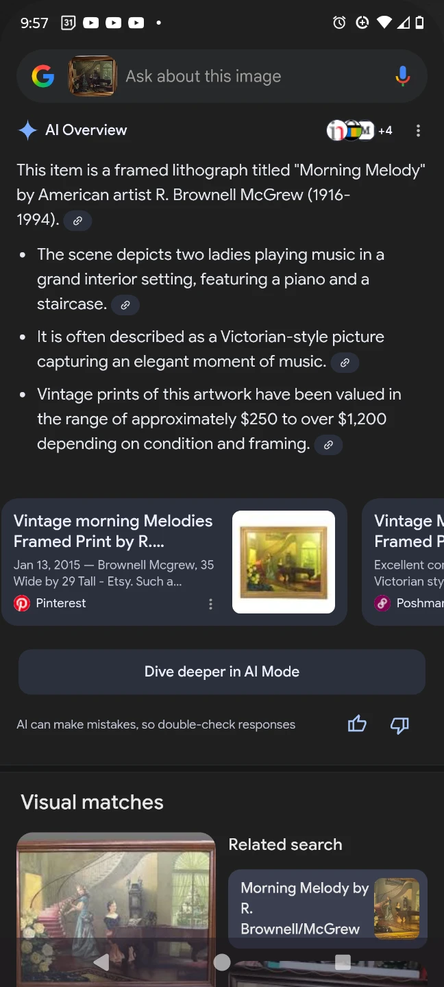 Vintage Morning Melodies wall picture - photo 4