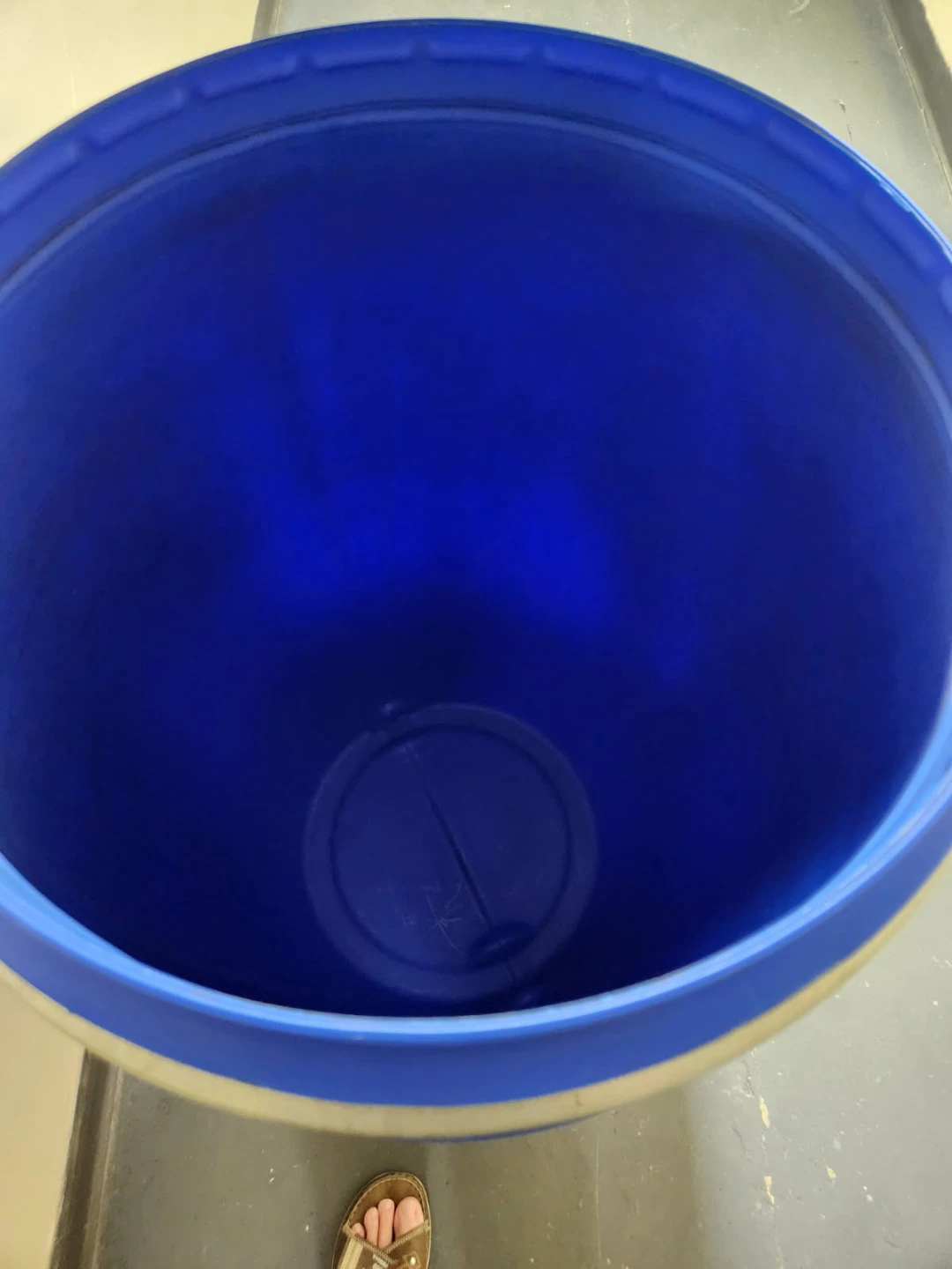 Blue Plastic Barrel - photo 3