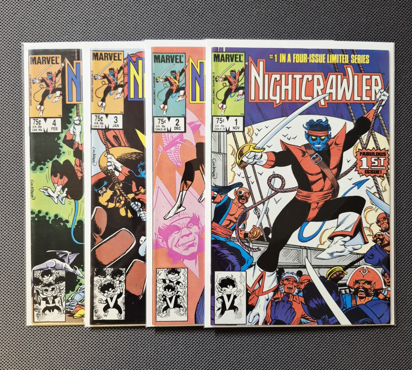 Marvel Comics - Nightcrawler (Complete)