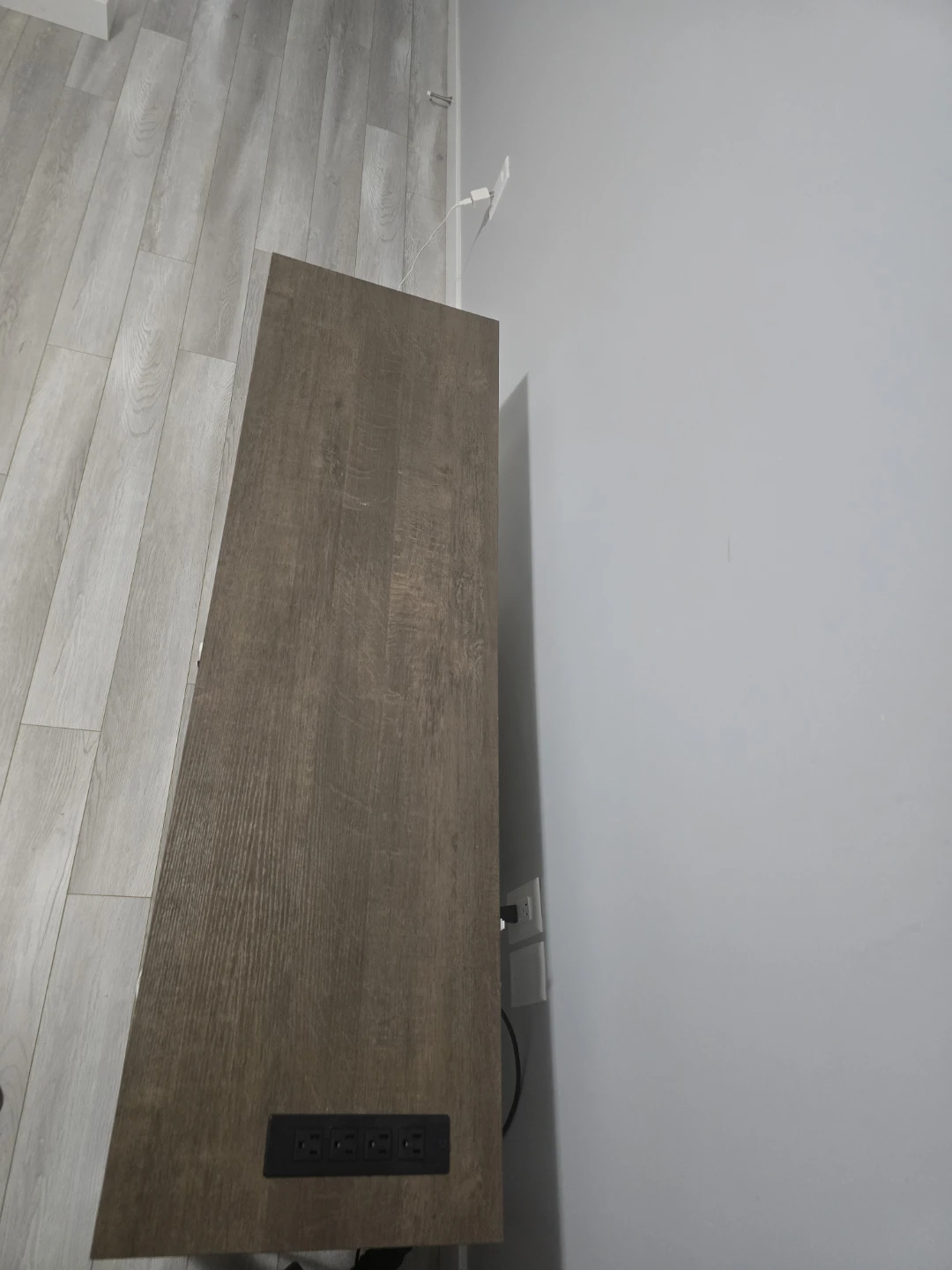 Modern TV Stand with Storage Shelves - photo 3