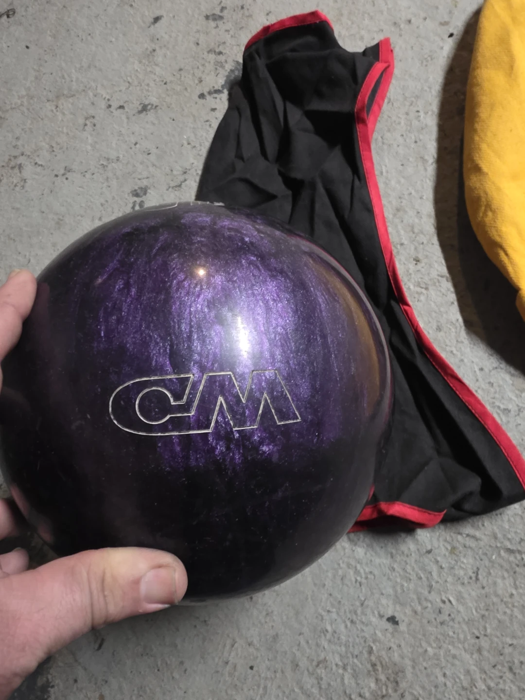 Columbia 300 Nicole Purple Swirl Bowling Ball - photo 4