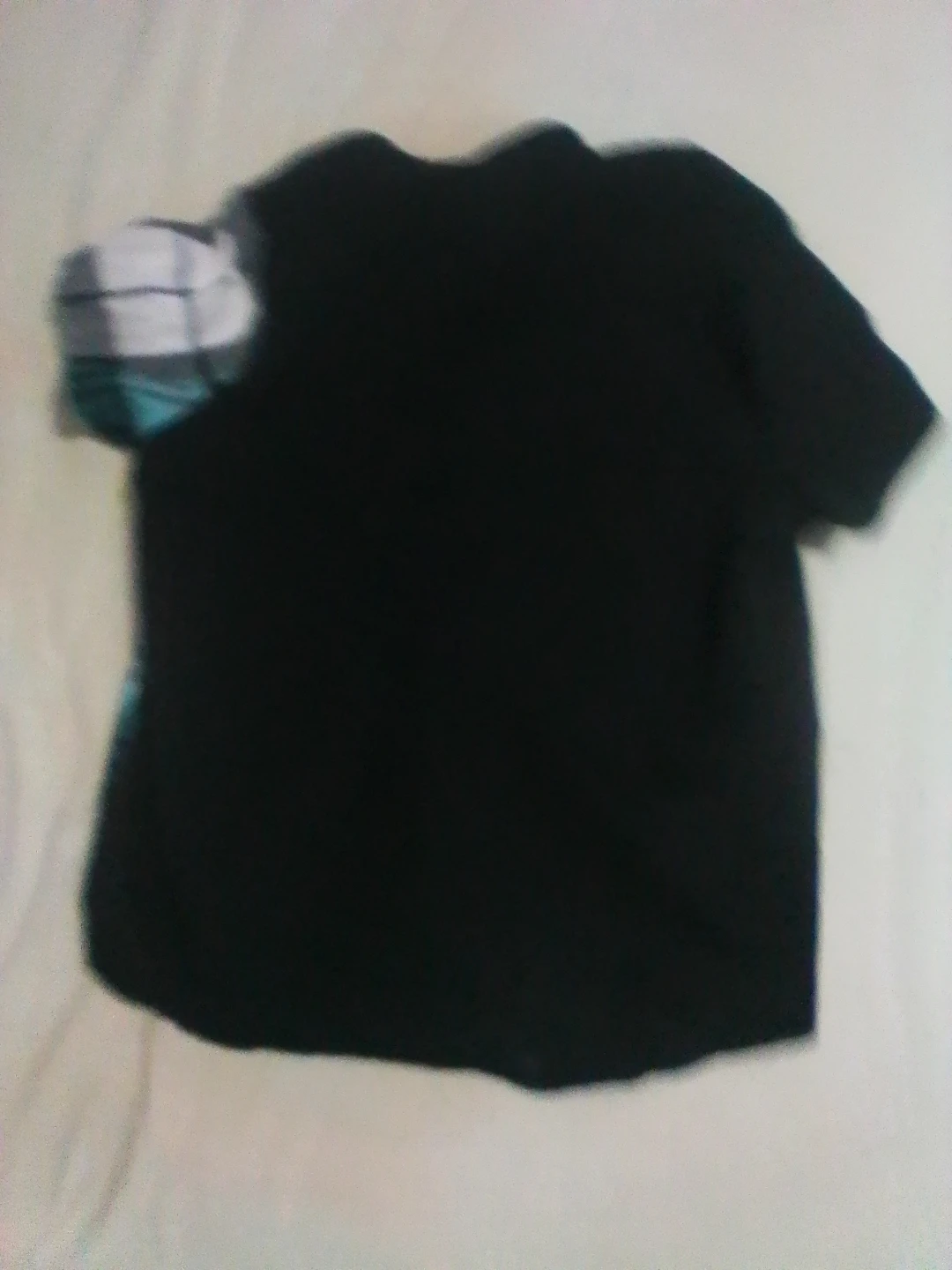 Black and Plaid Short Sleeve Shirt - photo 2