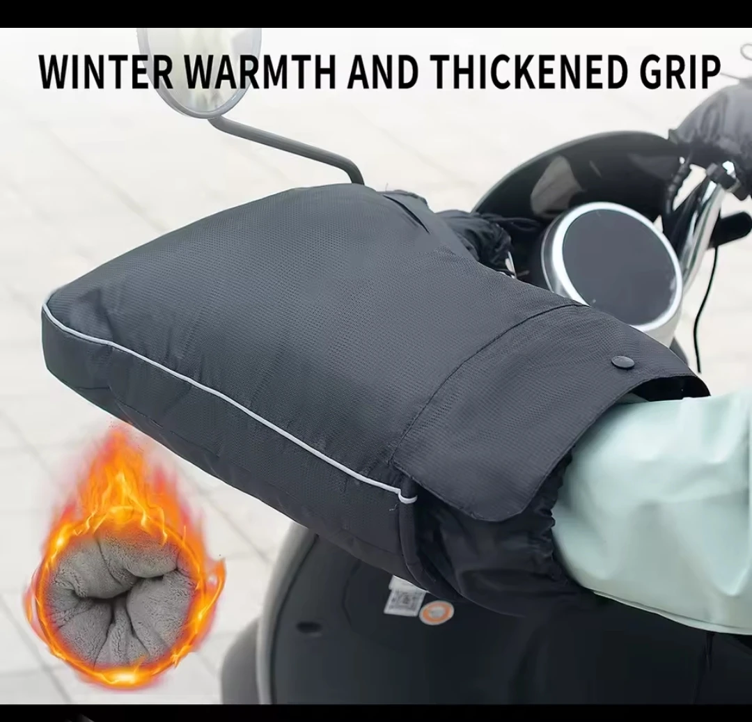 NEW Handlebar Muffs Ebike Escooter Bicycle Motorcycle Gloves