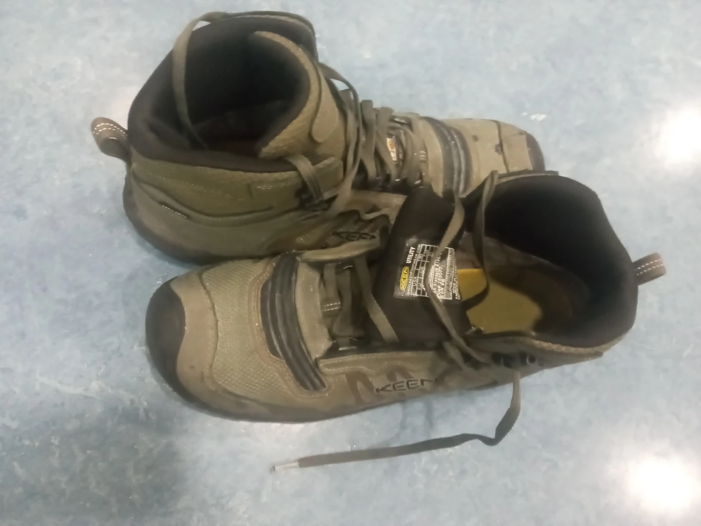 KEEN Utility Work Boots - Size 13D - photo 3