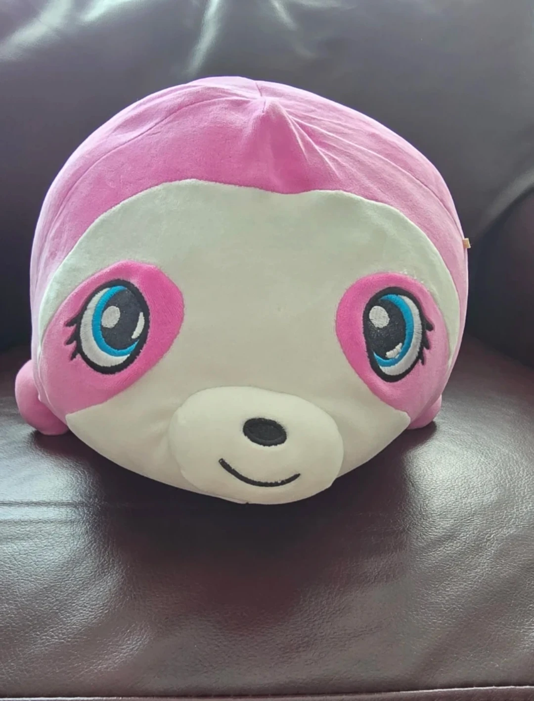 Pink Sloth Plush Pillow