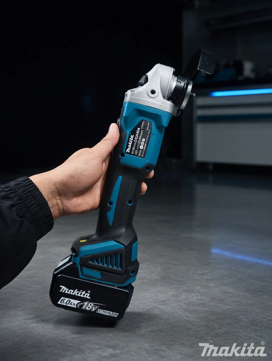 Makita 18V Lithium-Ion Cordless Angle Grinder - photo 3