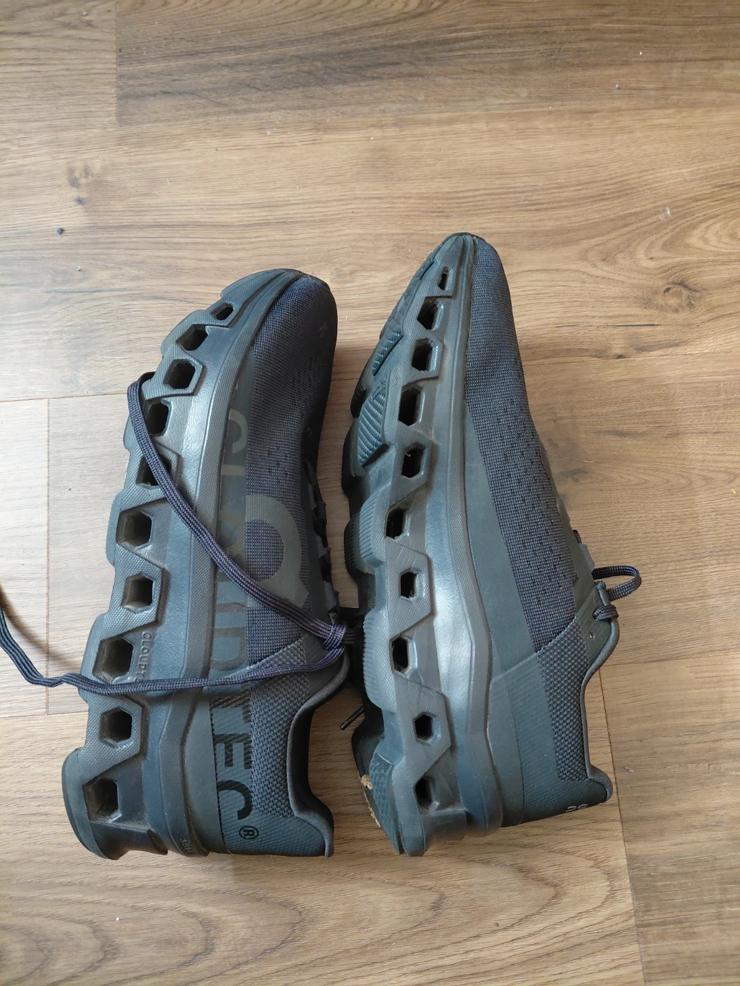 On Cloudmonster Running Shoes - photo 2