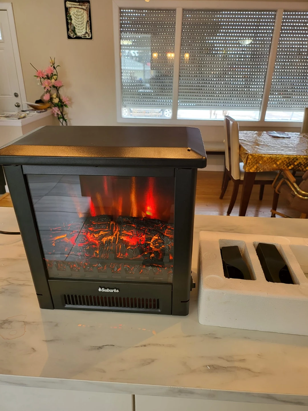 Suburbs Electric Fireplace Stove