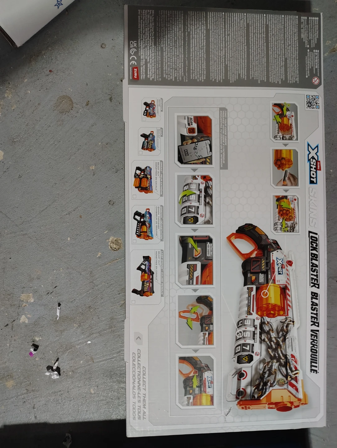 X-Shot Skins Lock Blaster Verrouille Toy Gun - photo 2