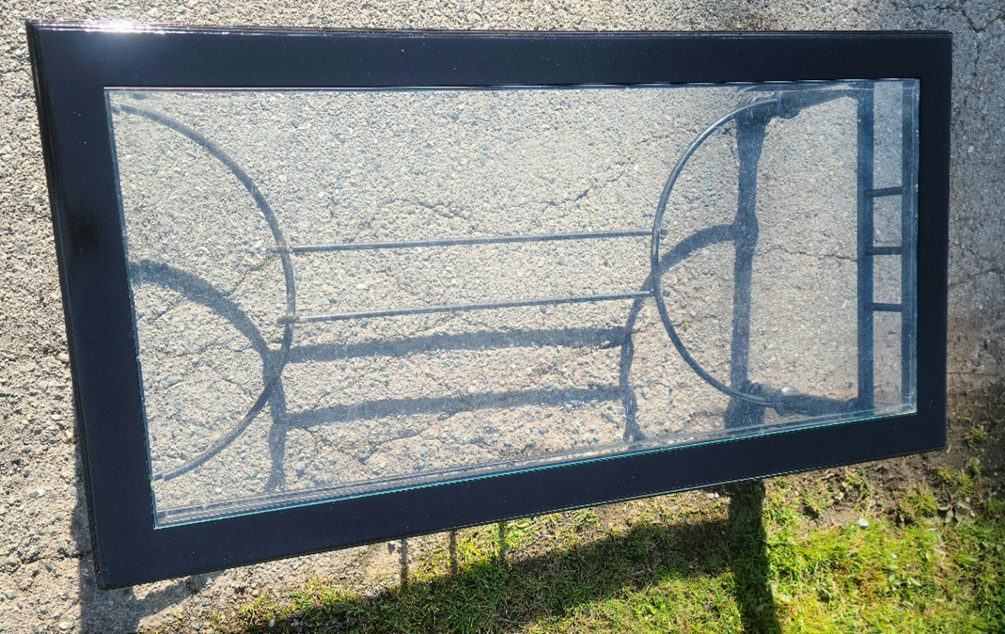 Glass Top Coffee Table - photo 2