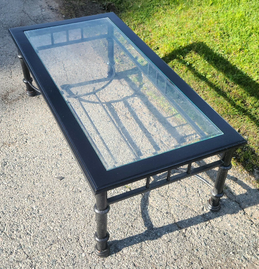 Glass Top Coffee Table - photo 3