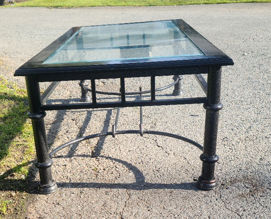 Glass Top Coffee Table - photo 4