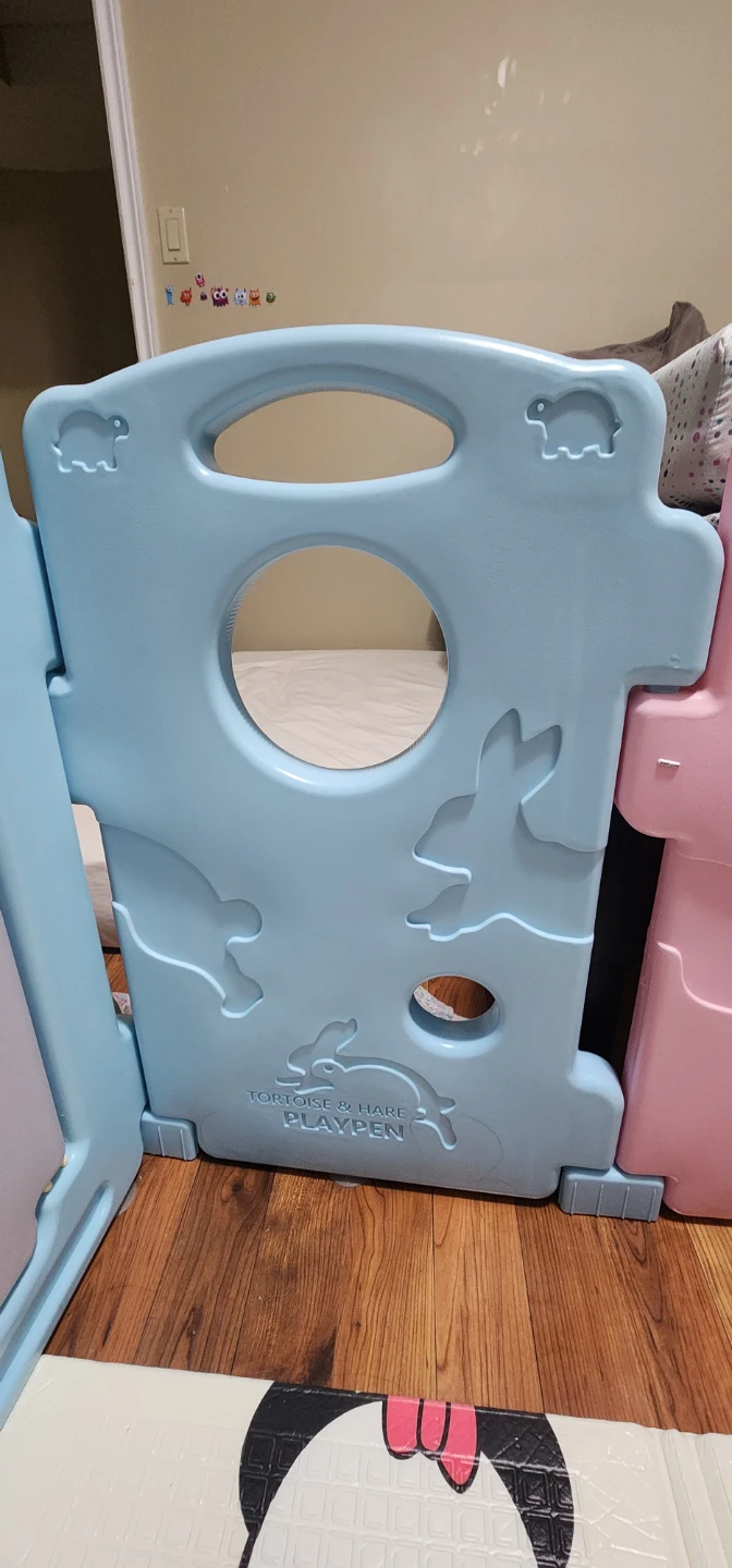 Tortoise & Hare Playpen Panels - photo 4