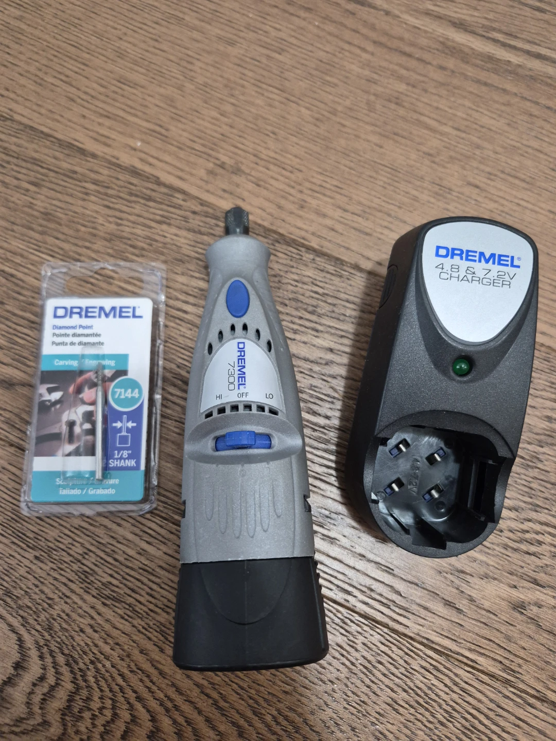 DREMEL 7300-N/8 4.8V Cordless Two-Speed Rotary Tool - photo 3