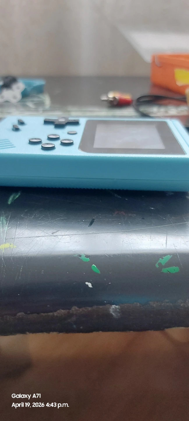 Blue Handheld Retro Game Console - photo 5