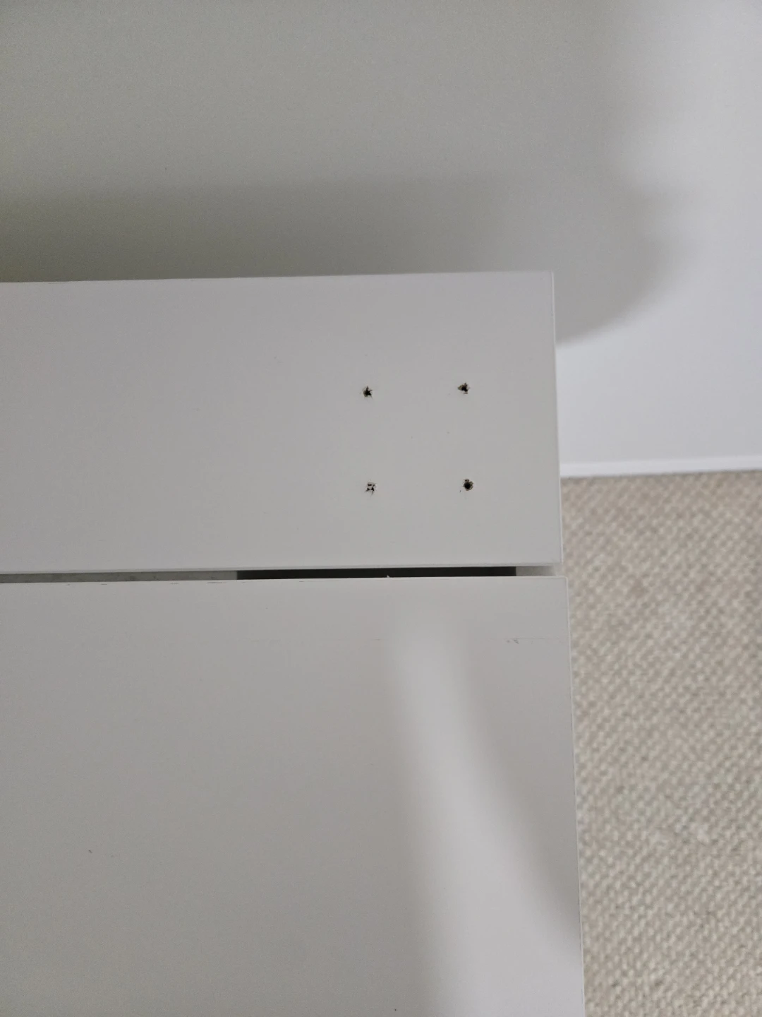 IKEA ALEX White Desk and chair - photo 5