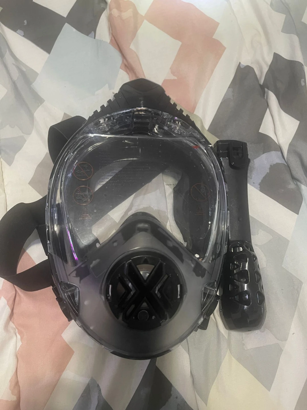 Jwintee Full Face Snorkel Mask with Mount - photo 3