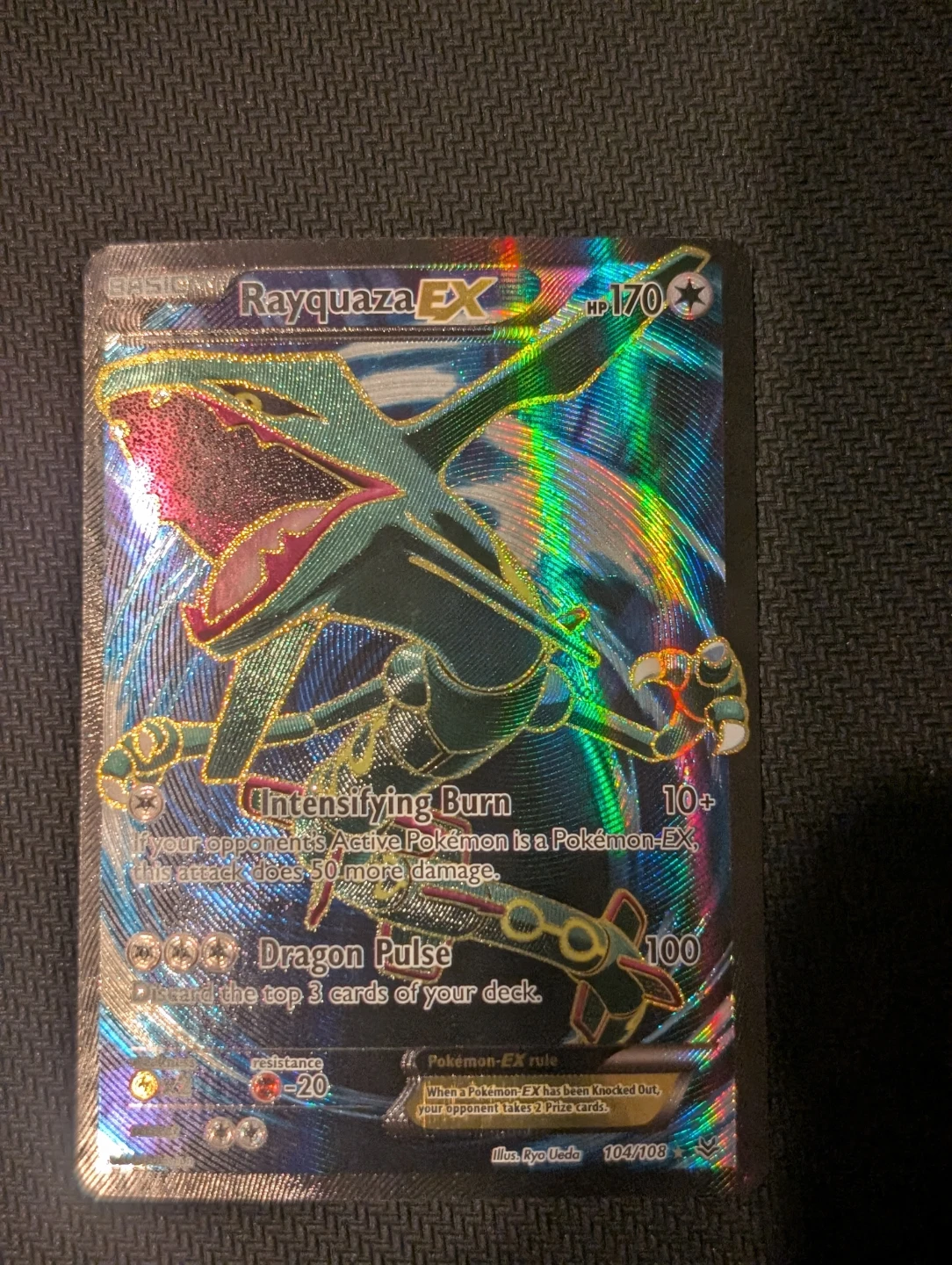 Rayquaza EX Roaring Skies 104/108 - Pokemon