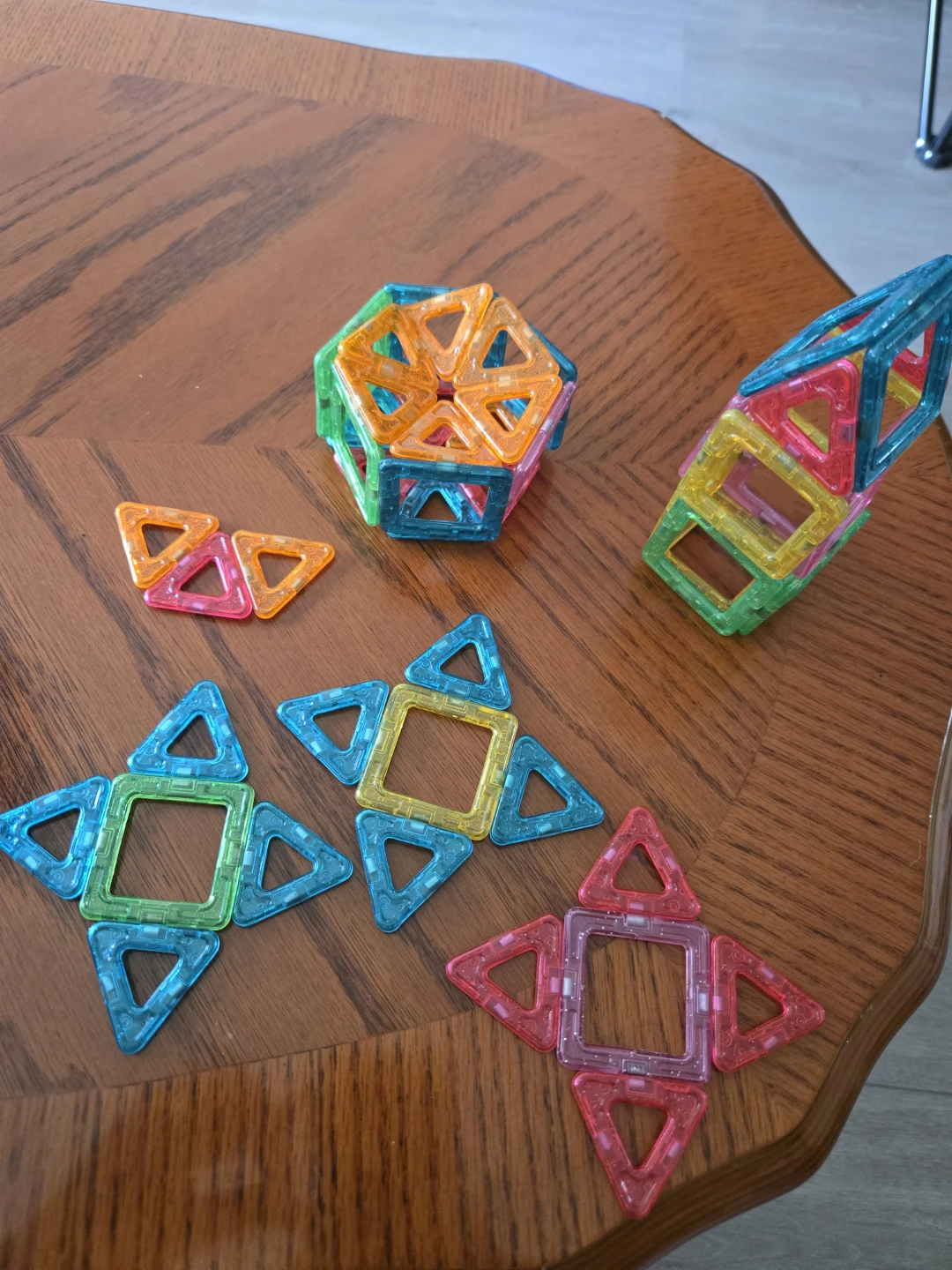 Magnetic Building Tiles Set