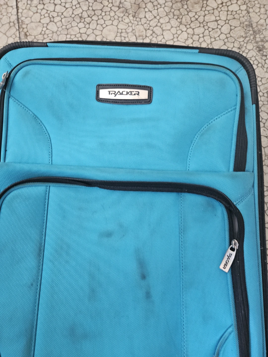 Tracker Luggage Suitcase - Blue - photo 2